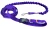 Smycz dla Psa z Amortyzatorem 380cm FIOLET Regulowana HandsFree Made in Poland