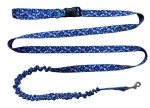 Hundeleine mit Stoßdämpfer, 480 cm, Motiv „AstroŚwiat“, verstellbar, HandsFree