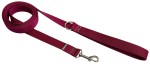 Hundehalsband, klassisch, 2,5 cm, burgunderrot, Zepnij