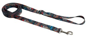 Hundeleine 2,5 cm – Traditionelles StreetArt-Design – Zepnij