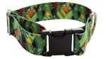 4 cm breites Hundehalsband mit Schnalle „Tropical Zepnij“