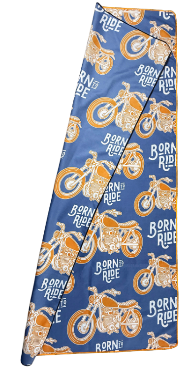 Ręcznik szybkoschnący z mikrofibry 80×100 cm MOTO RETRO Zepnij