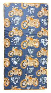 Schnelltrocknendes Mikrofaser-Handtuch, groß, 80 × 150 cm, MOTO RETRO, zusammenbinden