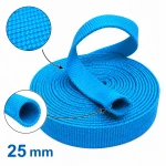 Rohrband 25 mm, Polypropylen, hellblau, 5 m