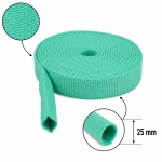 Rohrband 25 mm, Polypropylen, mintfarben, 5 m