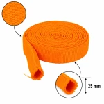 Rohrband 25 mm, Polypropylen, orange, 5 m