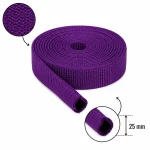 Rohrband 25 mm, Polypropylen, violett, 5 m
