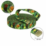 Rohrband mit TROPICAL-Motiv, 25 mm, Sublimationsdruck, Tunnelband