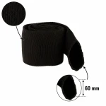 60 mm breites Tunnelband aus Polypropylen, schwarz