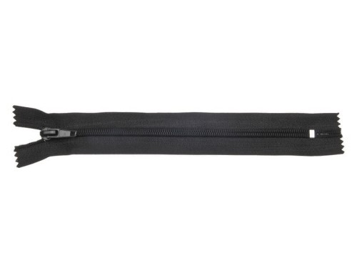 Zamek Błyskawiczny Spirala 16cm Czarny 10szt