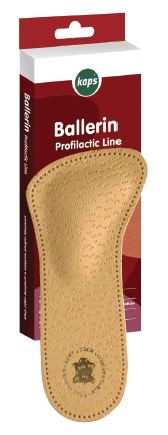 Wkładki ballerin Profilaktyczno/ Ortopedyczne 3/4 SKÓRA OWCZA