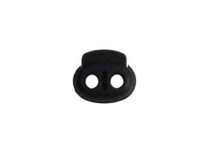 Doppelter Kunststoff-Stopper, 3 mm, 20 Stück