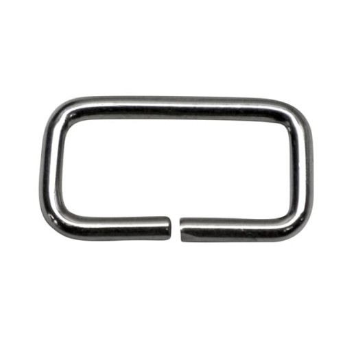 Ramka Kaletnicza metalowa Przelotka 25/12mm 10szt