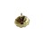 Pinezka Ozdoba 11mm Grawer 4szt
