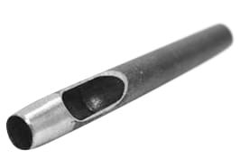 Dziurkacz 12 mm do skóry i materiału pod młotek – wybijak kaletniczy