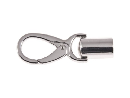 Karabinek na okrągłą Rączkę 13x69mm Nikiel