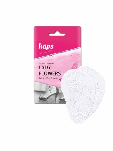 Półwkładki Żelowe poduszki antypoślizgowe Kaps Flowers