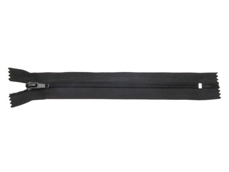 Zamek Błyskawiczny Spirala 14cm Czarny 10szt