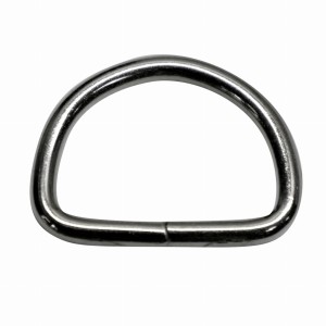 Halbkreis, Metall, 40/5 mm, 5 Stück