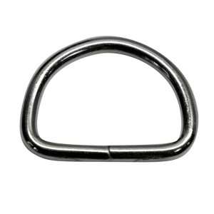 Halbkreise aus Metall 25/4 mm, 10 Stück