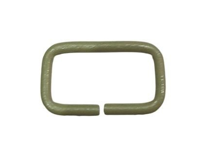 Ramka Kaletnicza metalowa 25/12mm Khaki/Oliwka OUTLET
