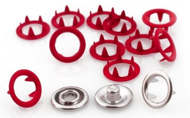 Zatrzask Spring 9,5mm Czerwony