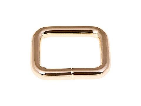 Ramka Metalowa Drut 27x20x6 ZŁOTA 5szt