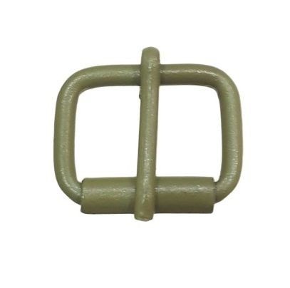 Klamra Sprzączka metalowa 25/4mm Khaki/Oliwka