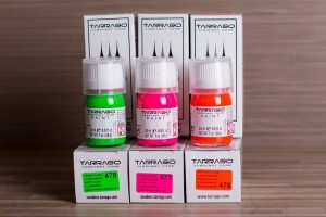 TARRAGO Fluor Farbe für Leder und Synthetik 25 ml