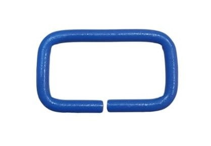Ramka Kaletnicza metalowa 25/12mm Niebieska OUTLET