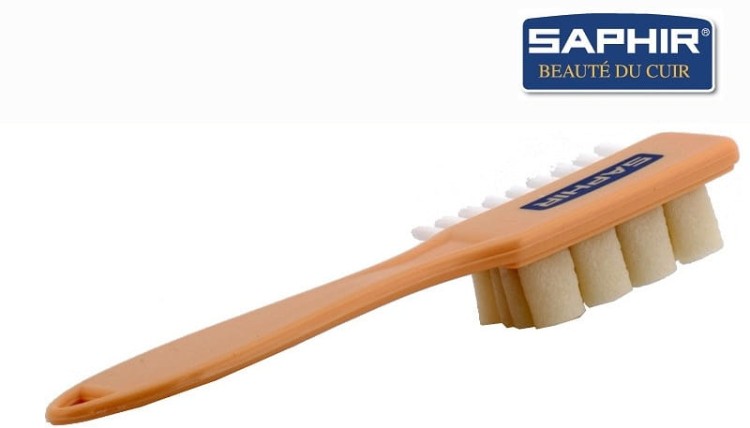 Szczotka do zamszu nubuku i microfibry SAPHIR