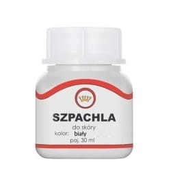 Szpachla do skóry biała 30 ml – wypełnia pęknięcia i ubytki