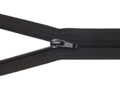 Zamek błyskawiczny Rozdzielczy 180cm Spirala Czarny 5szt