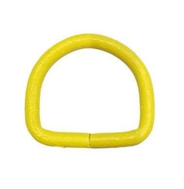 Półkółko 25/4mm Półkole kaletnicze Żółte OUTLET