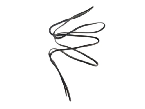 Rzemień Rzemyk 120cm Czarny 3x2mm SKÓRA 1szt
