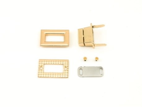 Zamek do Torebki Przekrętka 32x21mm