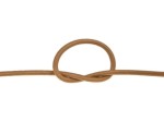 Polyester-Gummischnur 3 mm hellbraun 50 Meter