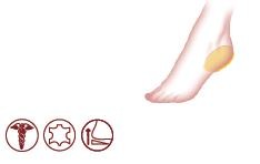 Podpiętki Ortopedyczne Podwyższające 20mm SKÓRA