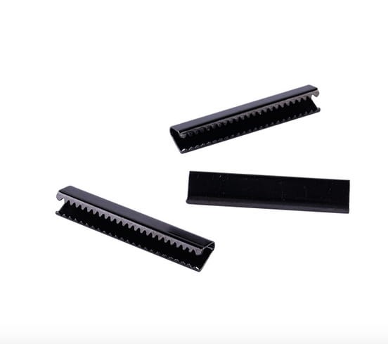 Zakończenie Taśmy 30x6mm 10szt Nierdzewne Nikiel free