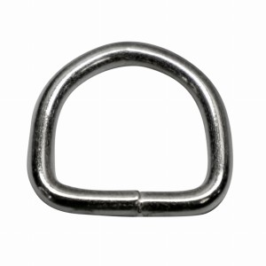 Halbkreis, Metall, 16 mm, 10 Stück